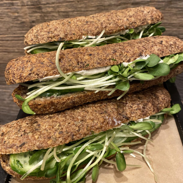 Vegan Herbed Cashew Cheese Flûte