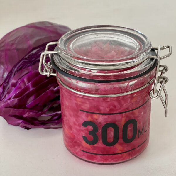 Probiotic pickles- red
